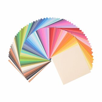 Florence cardstock smooth 15 x 15 cm multipack 60 vel