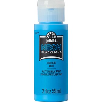 Folkart neon blacklight 2855 blue 59 ml