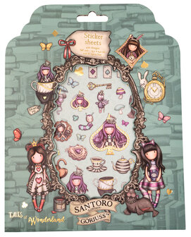 Gorjuss Sticker sheets 8 vel - Wonderland nr. 09