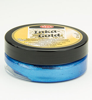 Inka-Gold staal blauw