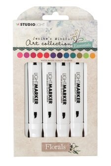 JMA essentials light markers - Florals 12 stuks nr. 06