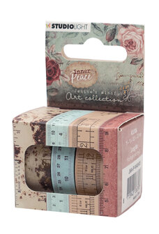 Washi tape Vintage rulers - JMA inner peace nr. 05