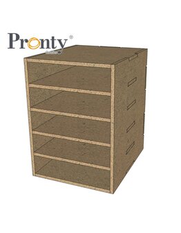 Pronty MDF opbergsysteem half box drawer 110 x 150 x 130 mm