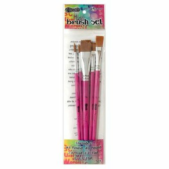 Dylusions brush set 5 stuks