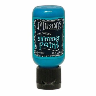 Dylusions Shimmer paint - Blue lagoon 29 ml