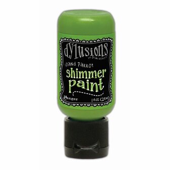 Dylusions Shimmer paint - Island parrot 29 ml