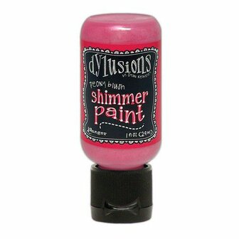 Dylusions Shimmer paint - Peony blush 29 ml