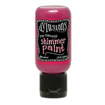 Dylusions Shimmer paint - Pink flamingo 29 ml