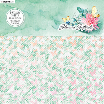 Blooming Butterfly Vellum Sheets nr. 03