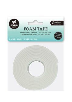 Dubbelzijdige foamtape 6 mm - 6 mm breed