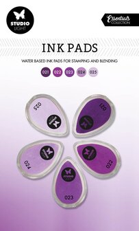 Ink pads waterbased Shades of purple - Essentials nr. 05