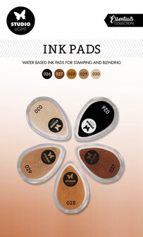 Ink pads waterbased Shades of brown - Essentials nr. 06