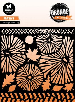 Mask stencil Grungy bits - Grunge collection nr. 204