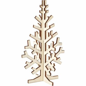 Kerstboom, H: 20 cm, B: 12 cm, 1 stuk