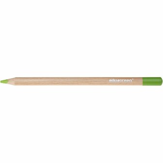 Edugreen Jumbo kleurpotloden, lichtgroen, vulling 5 mm, 10 stuk/ 1 doos