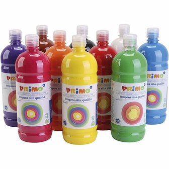 Verf - Diverse Kleuren- Matt - PRIMO - 10x1000 ml