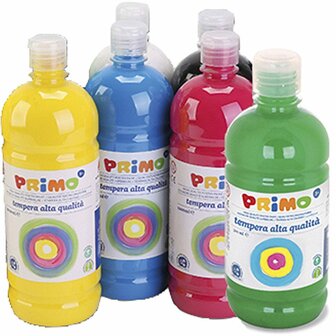 Verf - Standaard Kleuren - Matt - PRIMO - 12x1000 ml