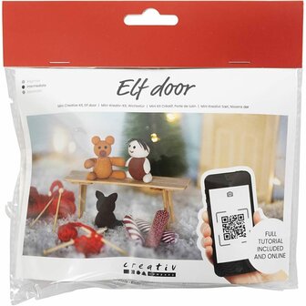 Mini Hobbyset Kabouterdeur, Kerstcadeaus, 1 doos