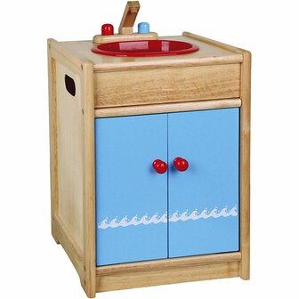 Viga Toys Houten Aanrechtblok - Hoogte 54 cm - Keukenspeelgoed - Voor Kinderen Vanaf 3 Jaar