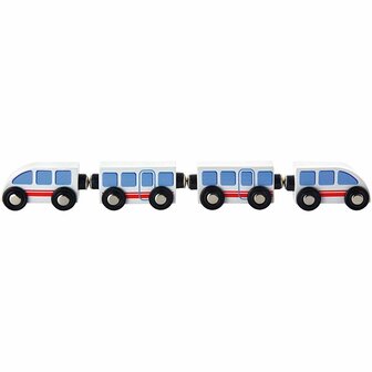 VIGA spoorwegaccessoires, treinpassagier, 4 onderdelen, 4 onderdelen/ 1 set