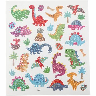 Stickers - Dino&#039;s - 15x16,5 cm