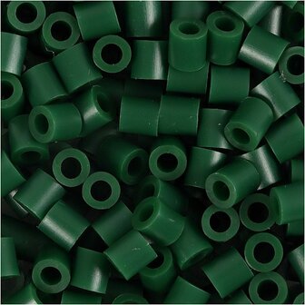 Strijkkralen - Nabbi Kralen - Kralen Voor Onderplaten En Sieraden - Groen (32255) - Medium - Afm 5x5mm - Gatgrootte 2,5 mm - 6000 stuks