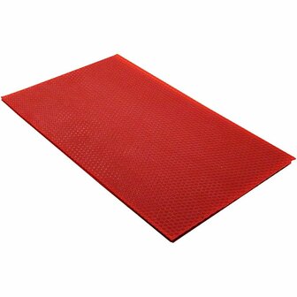 Bijenwas - Rood - Rood - 20x33 cm - 1 vel