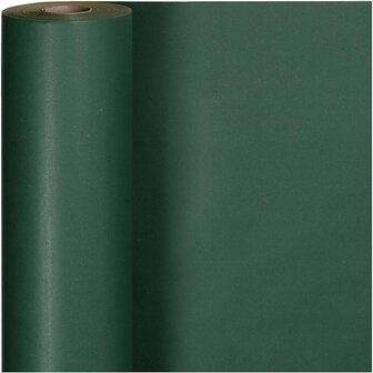 Cadeaupapier, groen, B: 50 cm, 60 gr, 100 m/ 1 rol