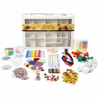 Creatieve box, Regenboog, 1 set