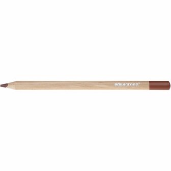 Edugreen Jumbo kleurpotloden, bruin, vulling 5 mm, 10 stuk/ 1 doos