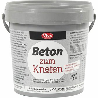 Kneedbeton, grijs, 1500 gr/ 1 doos