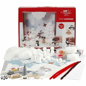 Materialenset voor een Winterwonderland, 1 doos