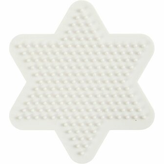 NABBI BioBeads grondplaat, ster, afm 9,8x9,8 cm, 1 stuk