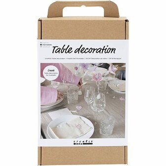 Hobbyset Tafeldecoratie - pastelkleuren