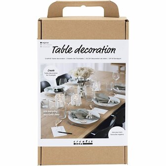 Hobbyset Tafeldecoratie - naturel