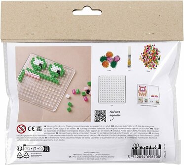 Mini Hobbyset Strijkkralen, diverse kleuren, Monster, 1 doos