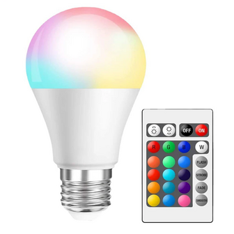  LED lamp 16 kleuren - RGB Lamp Met Afstandsbediening - Dimbare LED Lamp - Multicolor LED Verlichting, Sfeerverlichting - Neon 