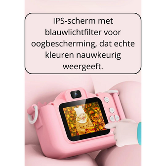 Kindercamera - Camera Voor Kinderen - Kinder Fotocamera - Speelgoedcamera -1080p HD - Groen