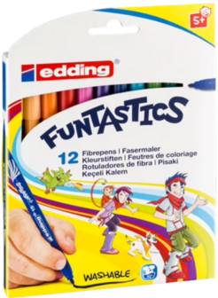 Edding Funtastics - 12 viltstiften