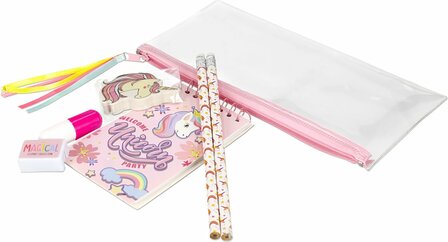 Schoolset - Schrijfwarenset - Schrijfset - Tekenset - Back To School - Schoolbenodigdheden - Unicorn