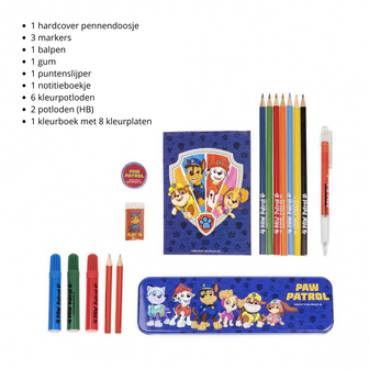 Schoolset - Schrijfwarenset - Schrijfset - Tekenset - Back To School - Paw Patrol