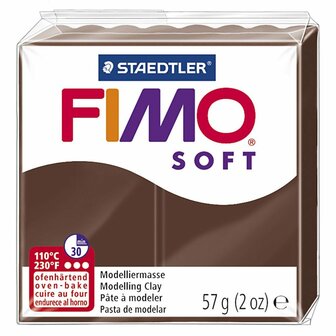 FIMO&reg; Soft, chocolate, 1x57gr