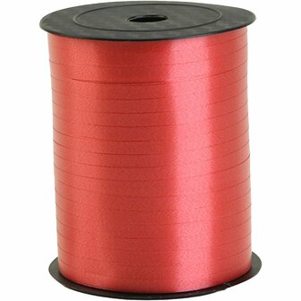 Cadeaulint, B: 5 mm, rood, 1x400m