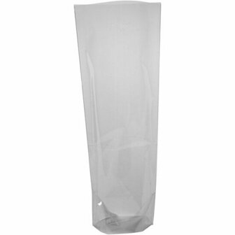 Cellofaan Zakjes - Transparant - 19 cm - 7,5x5,5 cm - Ovale Bodem - 20 Stuks