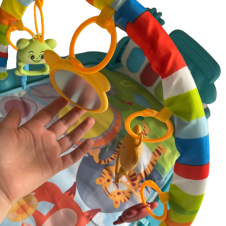 Babygym Speelmat Met Boog En Speeltjes