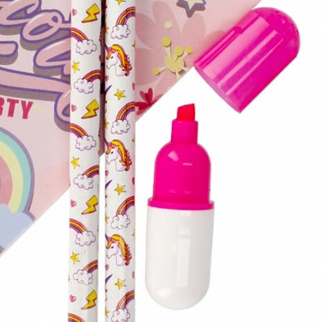 Schoolset - Schrijfwarenset - Schrijfset - Tekenset - Back To School - Schoolbenodigdheden - Unicorn