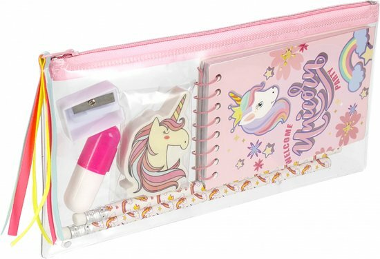 Schoolset - Schrijfwarenset - Schrijfset - Tekenset - Back To School - Schoolbenodigdheden - Unicorn