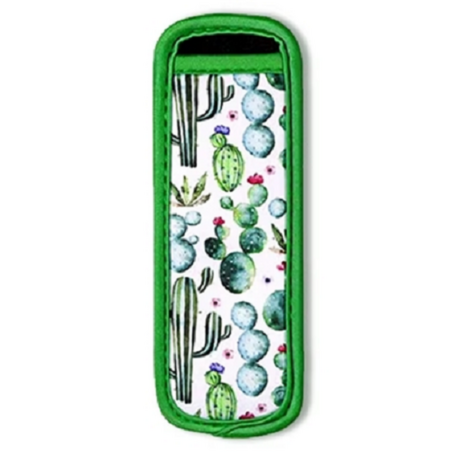 Ijslollyhoes - Push Up Ijsjeshouder - Ijs Stick Houder - Groen Cactus