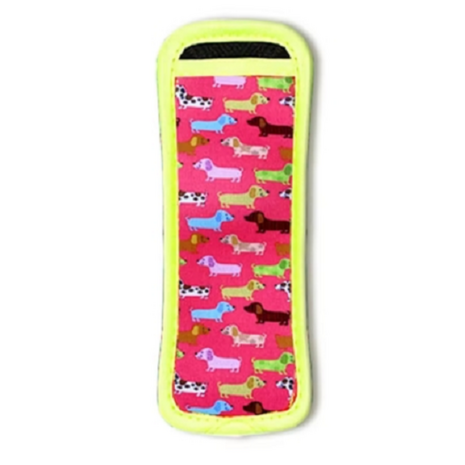 Ijslollyhoes - Push Up Ijsjeshouder - Ijs Stick Houder - Multicolor Hondjes