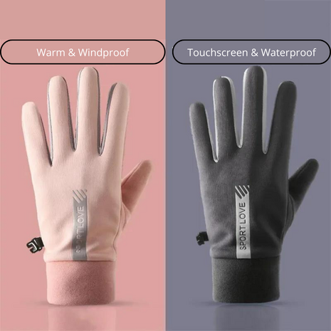 Vrouwen Touchscreen Handschoenen - Winterhandschoenen Dames Fleece